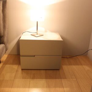Comodino 2 cassetti Morassutti modello "Fred"